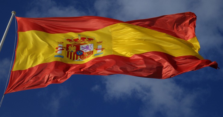 Archivo - Bandera española