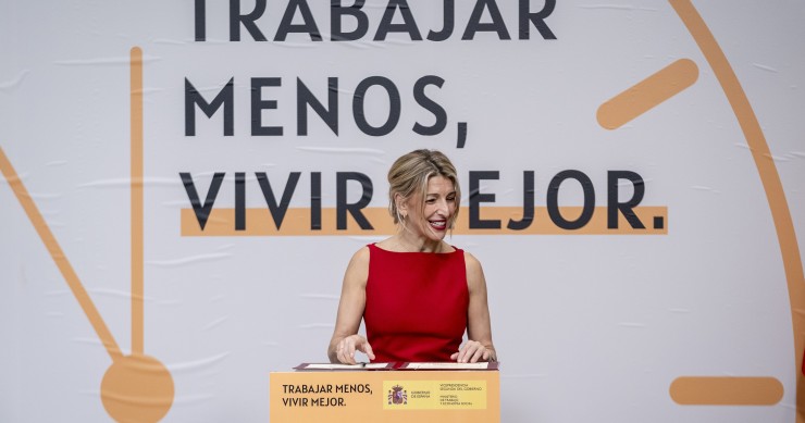 Archivo - La vicepresidenta segunda y ministra de Trabajo y Economía Social, Yolanda Díaz.