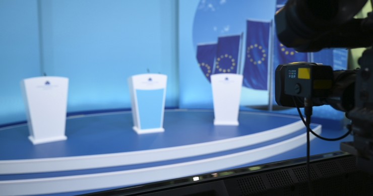 Sala de prensa del BCE