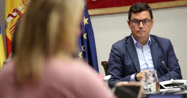 El consejero de Viviendas de Canarias, Pablo Rodríguez
