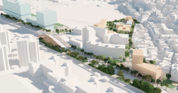 Barcelona sumará más vivienda pública en la Teixonera con la aprobación de un nuevo planeamiento urbanístico