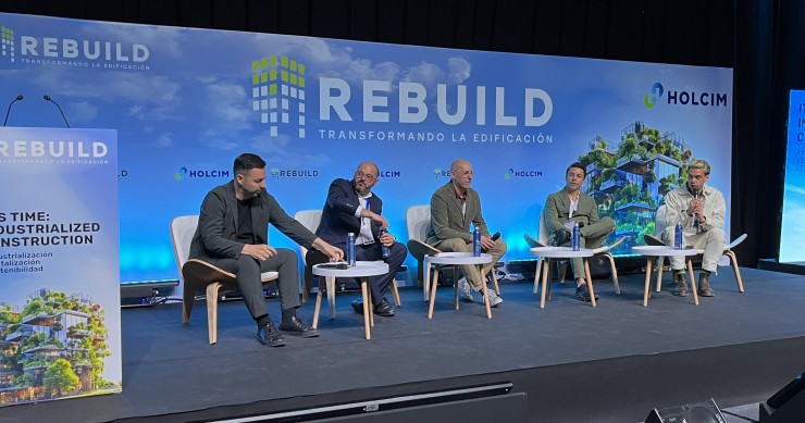 (De izq. a dch.) Xavier Vilalta, Manuel Castañón González, Joan Pintiado, Juan Manuel Reyes y Adrià Vilar