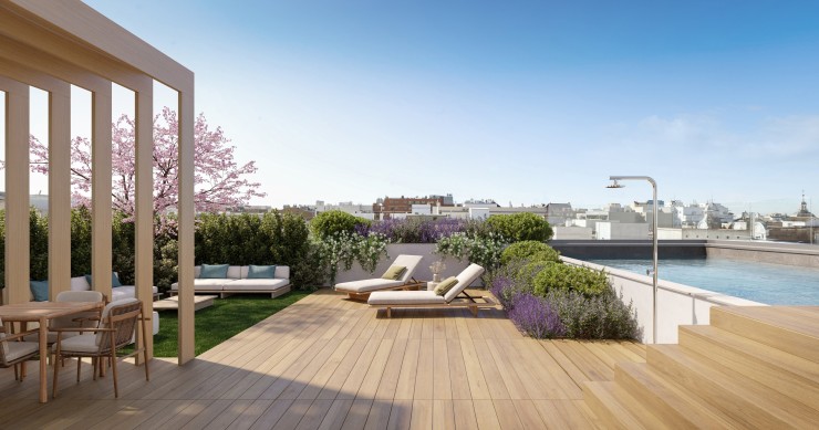 Colliers y Knight Frank comercializan un edificio rehabilitado en el barrio madrileño de Salamanca María de Molina 42