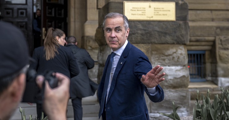 Mark Carney tras ganar las elecciones en Canadá