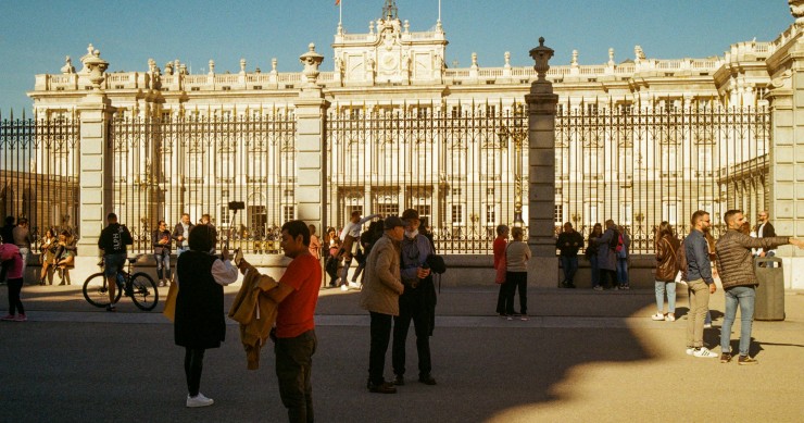 Tourists in Spain