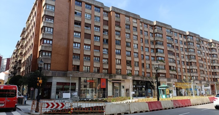 Foto de archivo de obras de renovación integral.