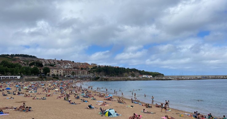 Playa de Luanco.