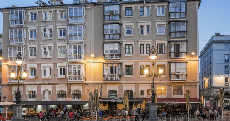 Edificio de viviendas en Santander