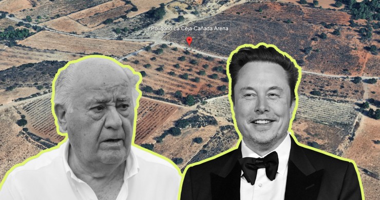 Amancio Ortega y Elon Musk