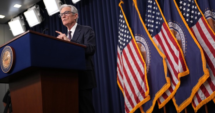 Jerome Powell, presidente de la Fed 