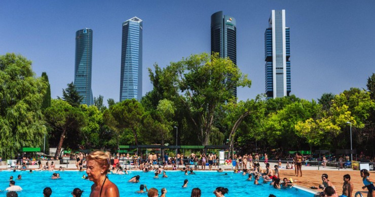 municipal swimming pools in Madrid