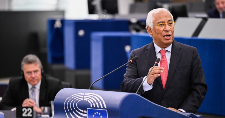 Costa incluirá por primera vez en octubre la crisis de la vivienda en una cumbre de líderes de la UE El presidente del Consejo Europeo, António Costa, interviene en un debate en el pleno del Parlamento Europeo celebrado en Estrasburgo (Francia).