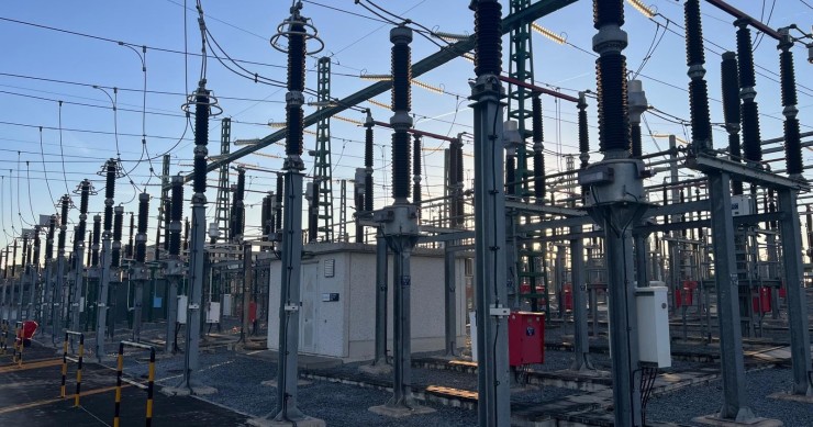 Subestación eléctrica de Red Eléctrica.