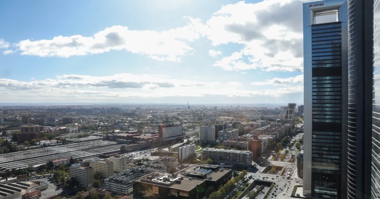 Baraka presenta una demanda contra el traspaso de terrenos entre Adif y BBVA en la 'Operación Chamartín' Archivo - Fotos de recurso del proyecto urbanistico Madrid Nuevo Norte