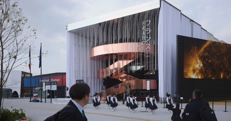 El Pabellón de Francia para la Exposición Universal de Osaka 2025 ha sido diseñado por el estudio francés Coldefy junto al italiano Carlo Ratti Associati.