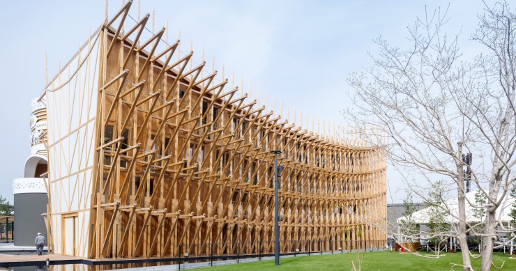 El pabellón de Bahrein para la Expo de Osaka 2025 ha sido diseñada por la arquitecta Lina Ghotmeh.