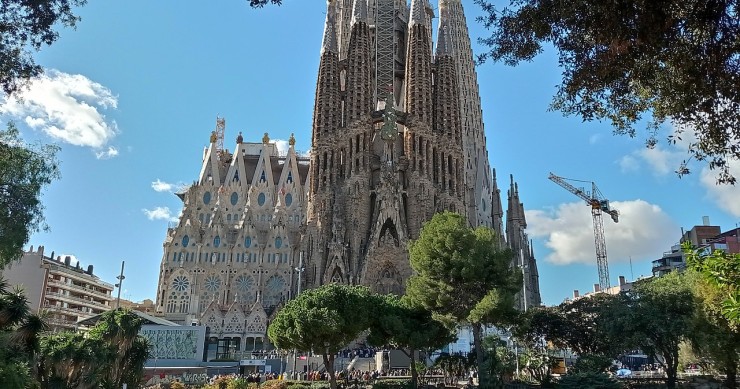 Facciata della Natività nel 2021.
