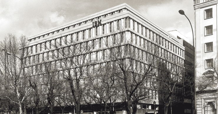 Edificio IBM en el Paseo de la Castellana