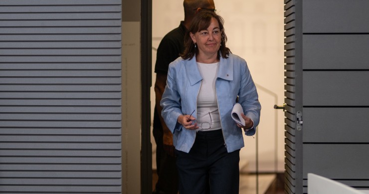 La portavoz del Govern, Sílvia Paneque