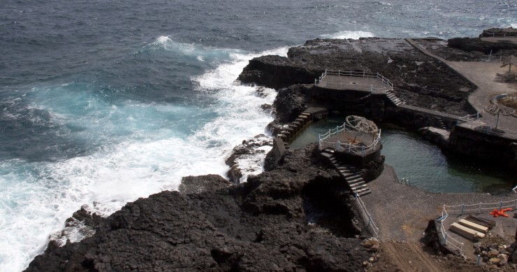 piscinas naturales en la palma