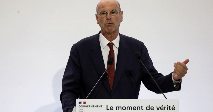 Eric Lombard, ministro francés de Economía y Finanzas