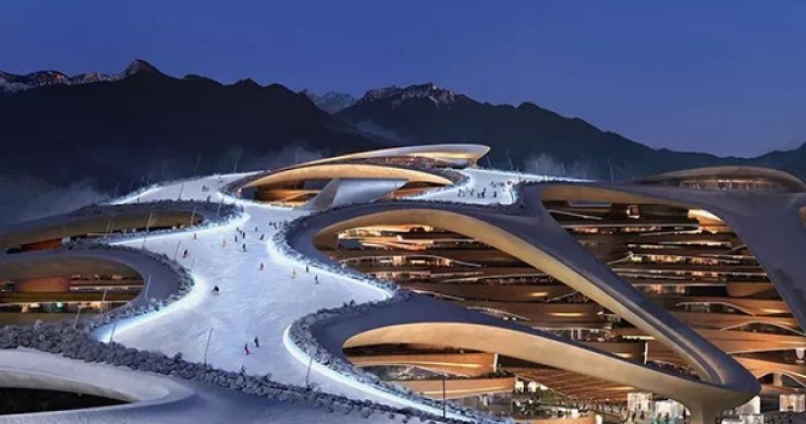 Trojena forma parte del gigaproyecto NEOM en Arabia Saudí