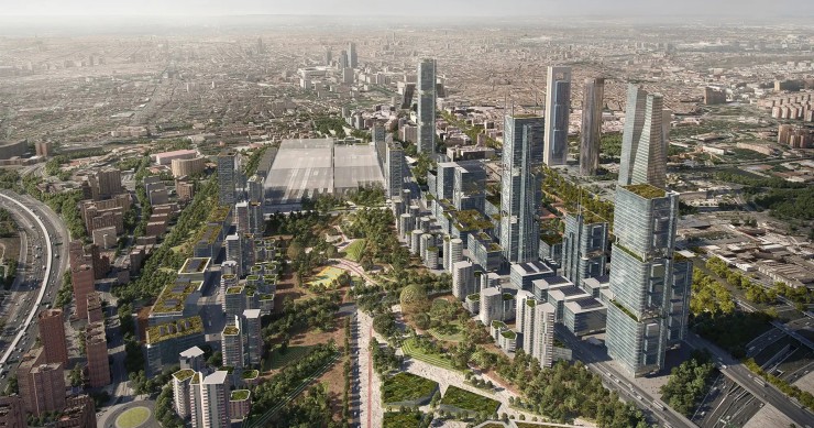 Archivo - Infografía de Madrid Nuevo Norte