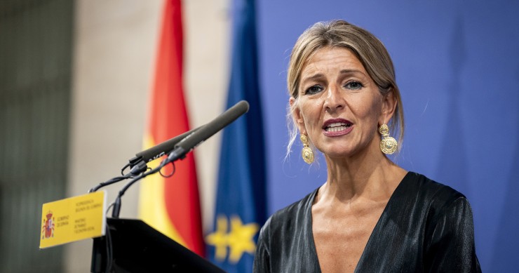 La vicepresidenta segunda del Gobierno y ministra de Trabajo y Economía Social, Yolanda Díaz