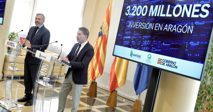 Vantage levantará un centro de datos de hiperescala en Villanueva de Gállego, con una inversión de 3.200 millones de euros.