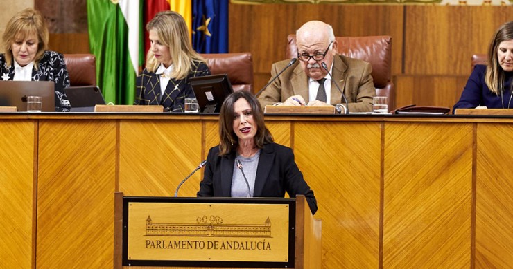 La consejera de Vivienda de la Junta de Andalucía, Rocío Díaz