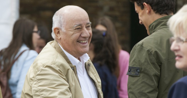 El fundador y primer accionista de Inditex, Amancio Ortega