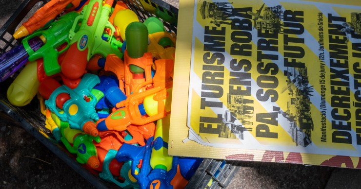 Anti-tourism Barcelona