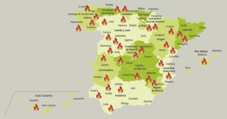 Ayudas incendios