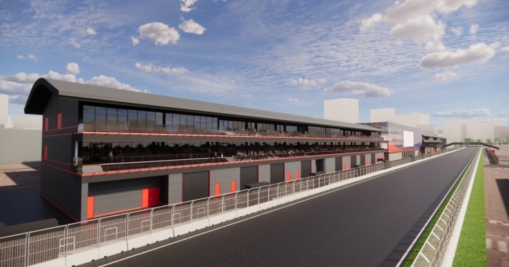 Ampliación de los pabellones 1 y 2 del Recinto Ferial de Ifema Madrid para el Gran Premio de España de F1