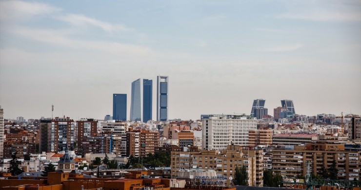 Archivo - Vista de Madrid