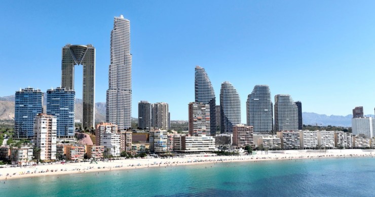 Benidorms neuester Wolkenkratzer