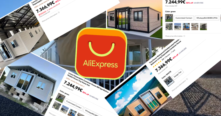 Sí, puedes comprar una casa prefabricada en AliExpress: te explicamos el paso a paso