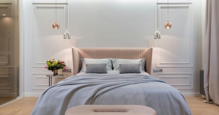 Dormitorio bien iluminado