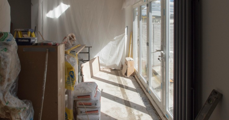 Vivienda durante una reforma