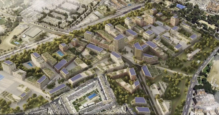 Roca City, el nuevo ecobarrio de Alcalá de Henares