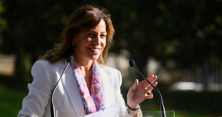 La alcaldesa de Zaragoza, Natalia Chueca