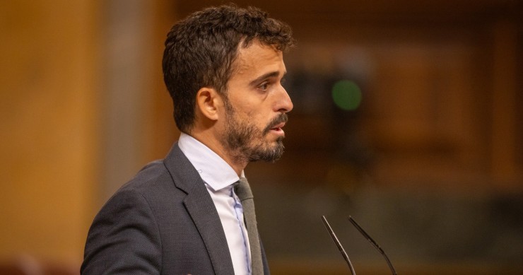 Archivo - El portavoz nacional de Vivienda de Vox y diputado por Málaga en el Congreso, Carlos Hernández Quero.