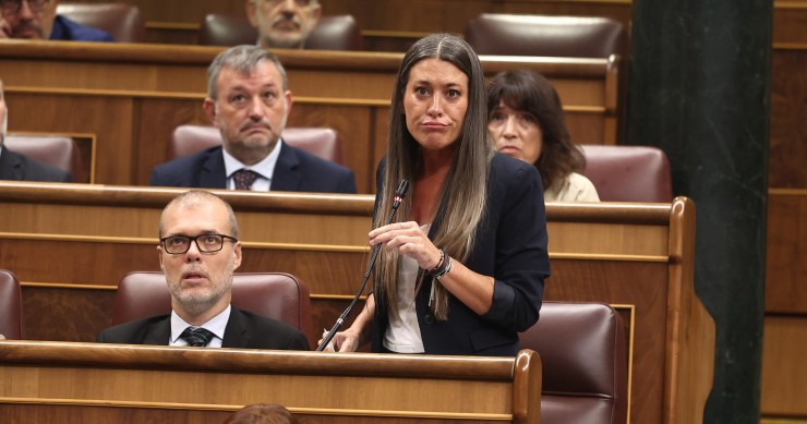 La portavoz de Junts en el Congreso, Miriam Nogueras.