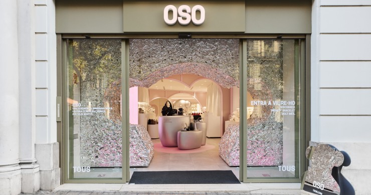 Tienda efímera de Tous.