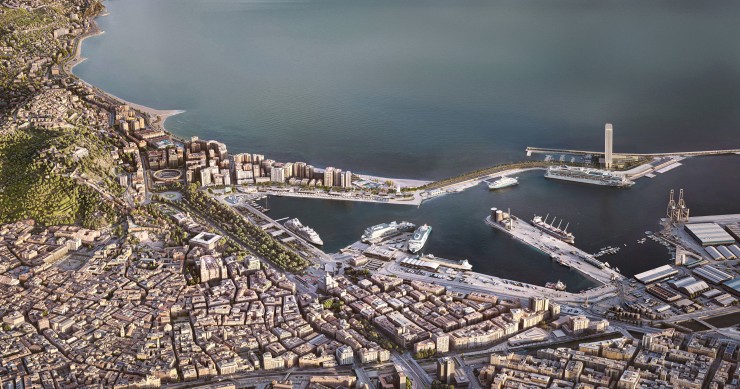 Futuro proyecto de la torre del puerto