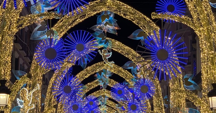 Spanish village with the best Christmas lights