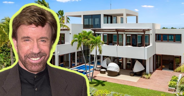 La antigua casa de Chuck Norris en el Caribe