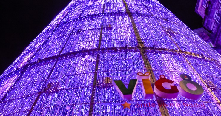 Christmas lights Vigo 2025