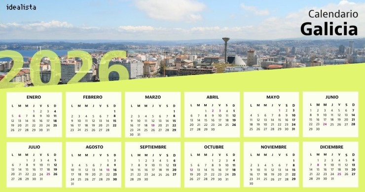 Calendario laboral 2026 Galicia
