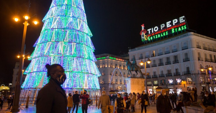 luces de navidad en madrid